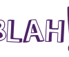 Logotipo Blah - Agência de Branding e marketing digital, Blah Ideias que funcionam, publicidade e propaganda, web design, gestão de google e facebook ads.