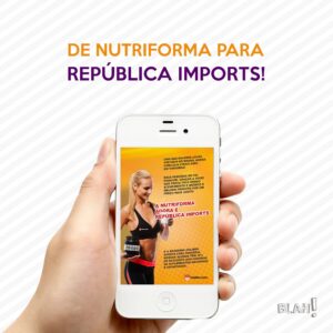 Landing Page República Imports - desenvolvimento de web sites realizados pela ideiasblah blah propaganda e marketing digital