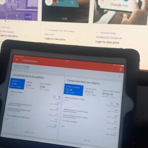 comparativo de teste ab em user experience usando o google analytics