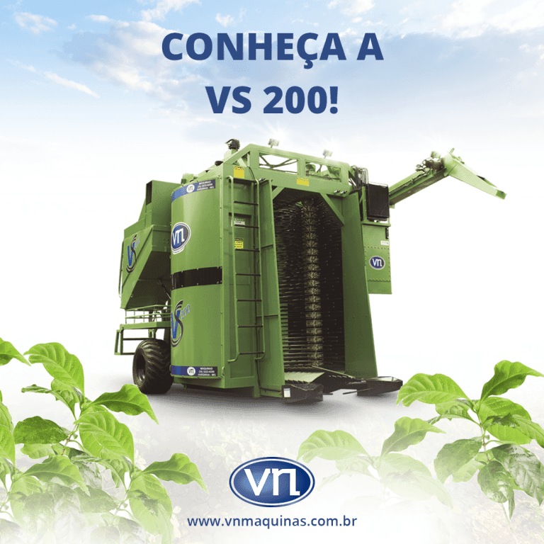 colhedora de café vn máquinas tratorizada, tracionada, colheitadeira