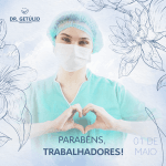 frase para o dia primeiro de maio, o dia do trabalhador para o Dr. Get&uacute;lio, importante dentista de Varginha-MG.