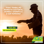 post para o dia primeiro de maio, o dia do trabalhador para a Fitovet Agropecu&aacute;ria l&iacute;der de Paragua&ccedil;u em Minas Gerais, e tamb&eacute;m unidades espalhadas pelo Sul de Minas, como em Po&ccedil;os de Caldas, Pouso Alegre, Campestre, Po&ccedil;o Fundo, entre outras.