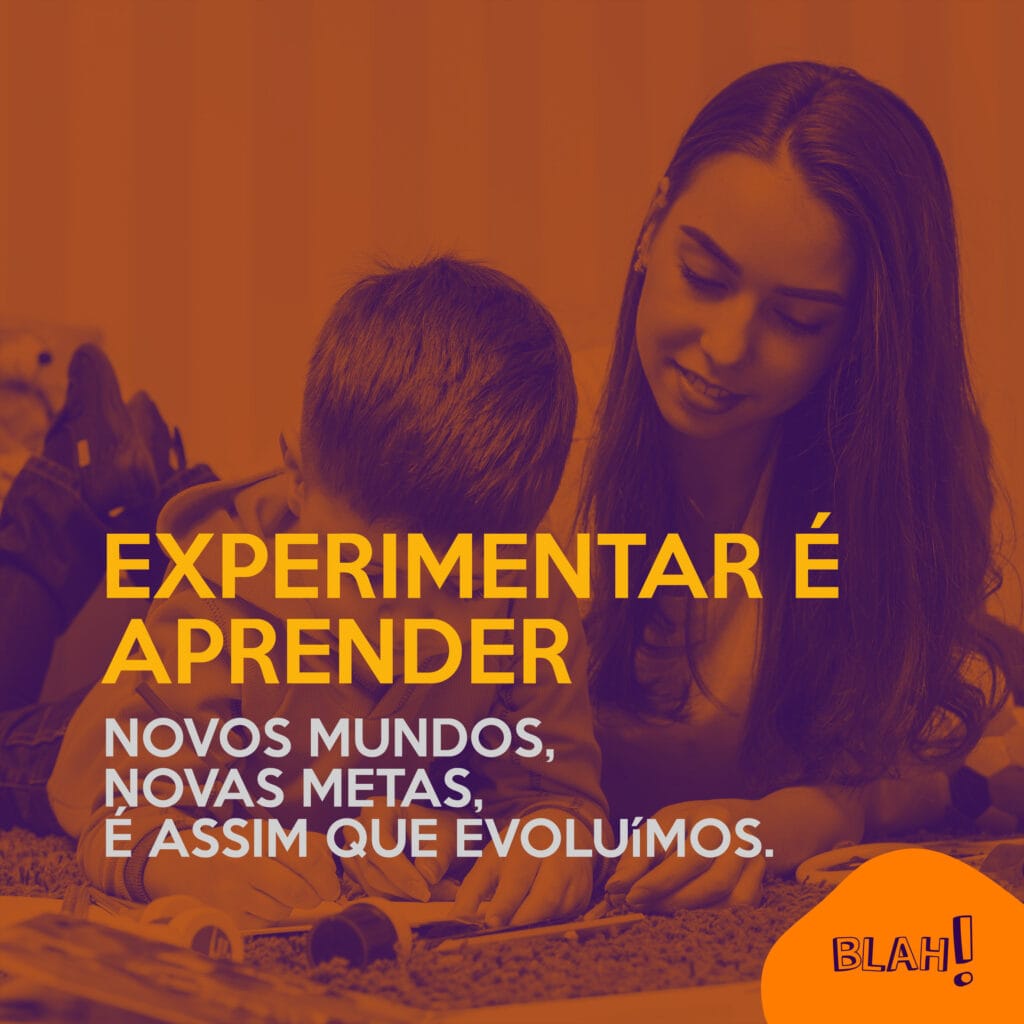 blah evoluir aprendendo