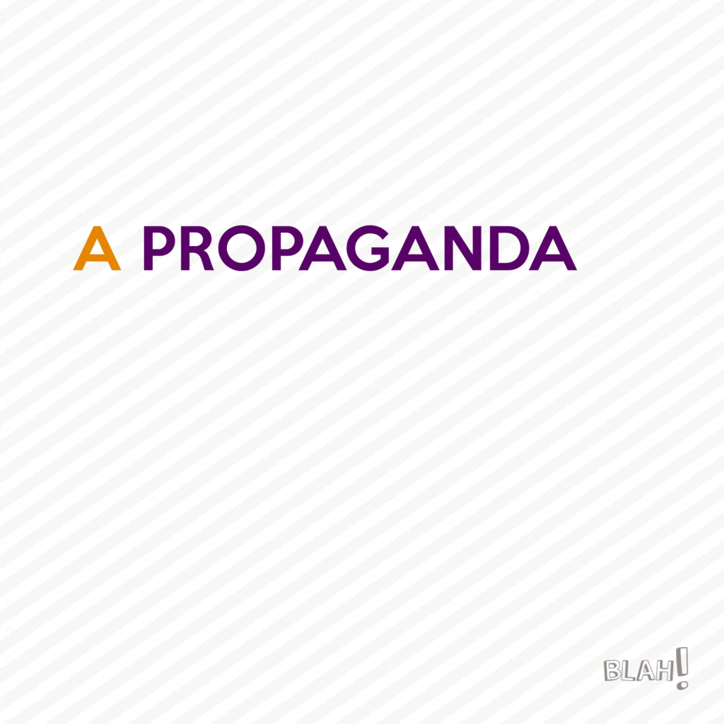 gif a propaganda é a alma do negócio e o gif é a nova propaganda