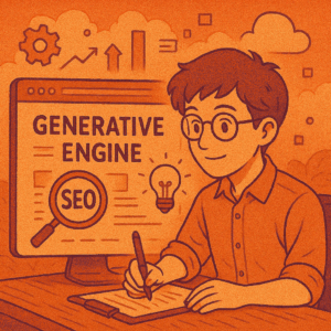 planejamento de conte&uacute;do com seo e generativa engine optimization