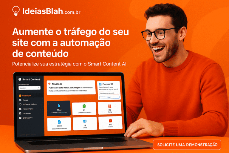 Impulsione seus conteúdos com IA. Smart Content AI.