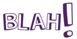 logotipo de blah! ideias que funcionam - tecnologia em marketing